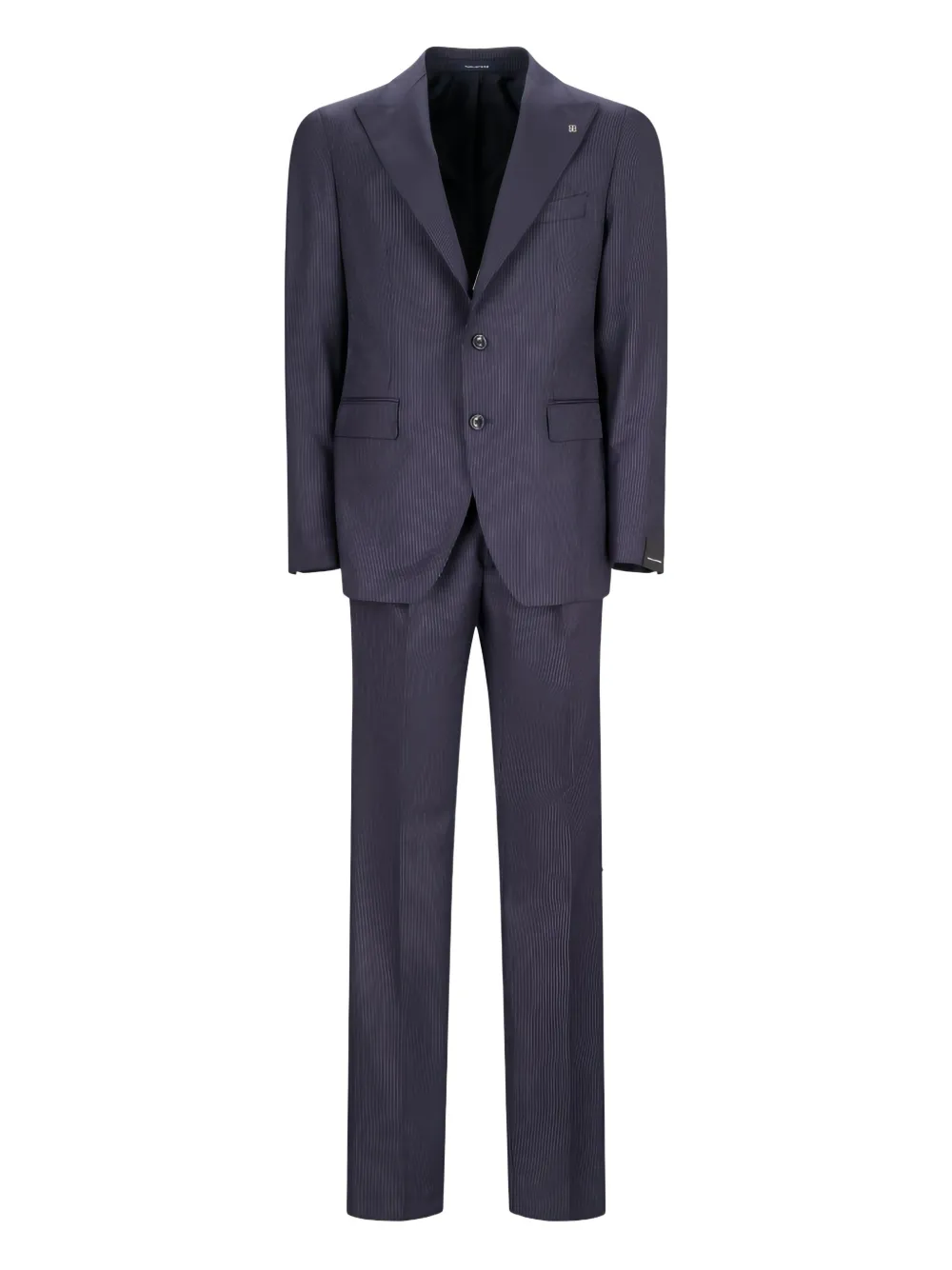 Полосатый костюм с однобортным пиджаком TAGLIATORE, синий
Полосатый костюм с однобортным пиджаком TAGLIATORE, синий