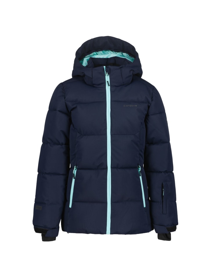 Зимняя куртка Loris с капюшоном и снегозащитными гетрами темно-синего цвета Icepeak
Зимняя куртка Loris с капюшоном и снегозащитными гетрами темно-синего цвета Icepeak