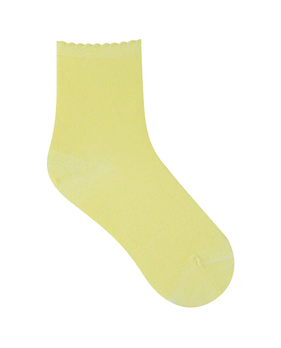 Базовые женские носки Bleuforêt, желтый 
Базовые женские носки Bleuforêt, желтый