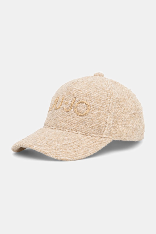 Шерстяная кепка с козырьком Liu Jo, бежевый
Шерстяная кепка с козырьком Liu Jo, бежевый