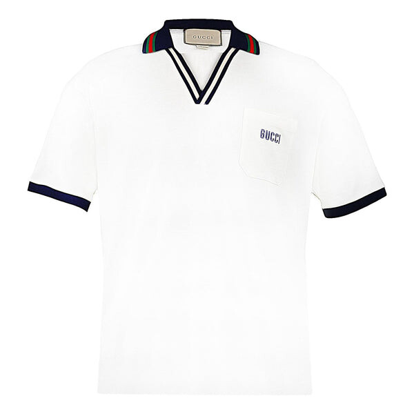 Рубашка поло cotton piquet polo shirt 'white' Gucci, белый
Рубашка поло cotton piquet polo shirt 'white' Gucci, белый