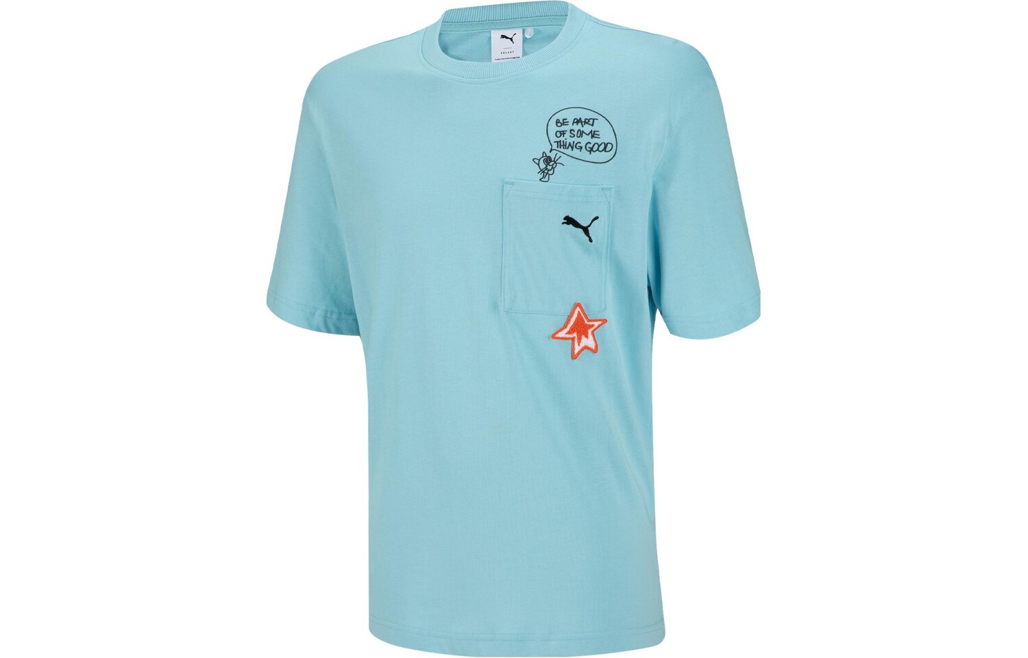 Футболка серии SS23 DREAM PACK унисекс светло-голубого цвета Puma, светло-голубой
Футболка серии SS23 DREAM PACK унисекс светло-голубого цвета Puma, светло-голубой