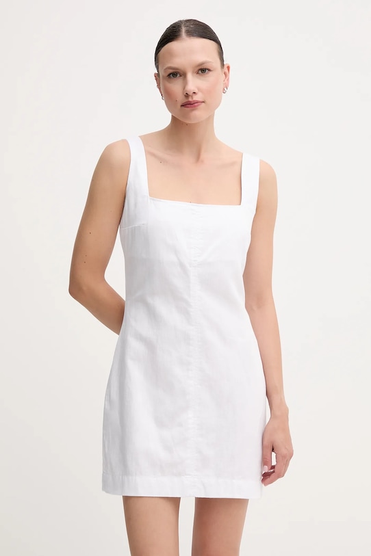 Платье с добавлением льна Calvin Klein Jeans, белый
Платье с добавлением льна Calvin Klein Jeans, белый