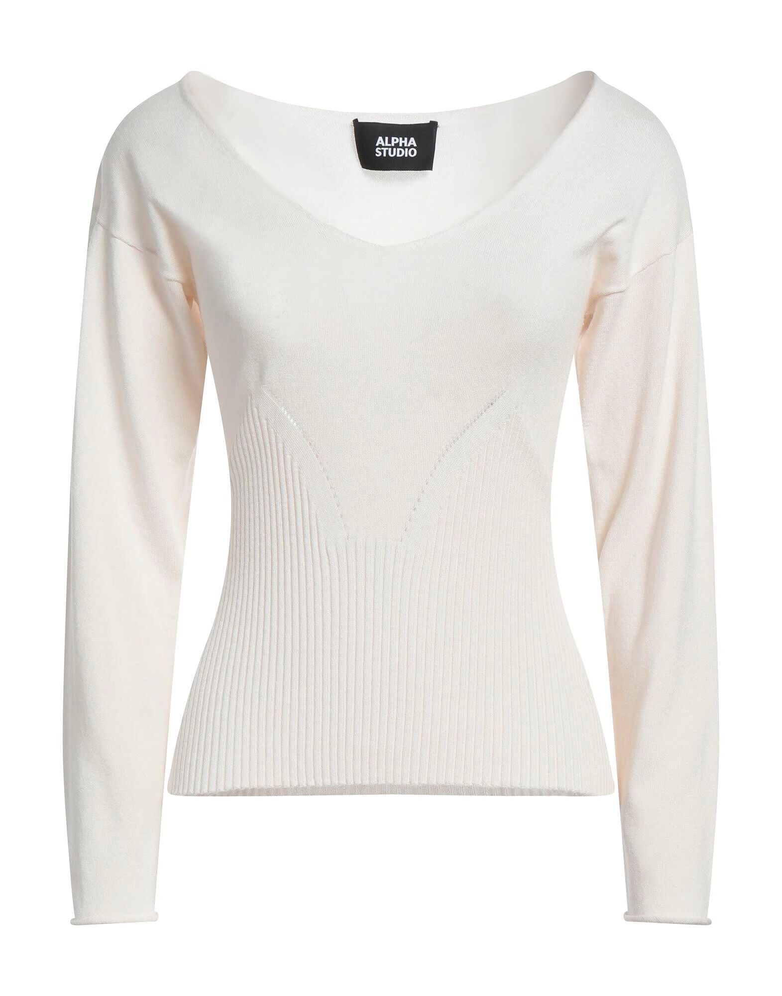 Свитер Alpha Studio, кремовый
Свитер Alpha Studio, кремовый