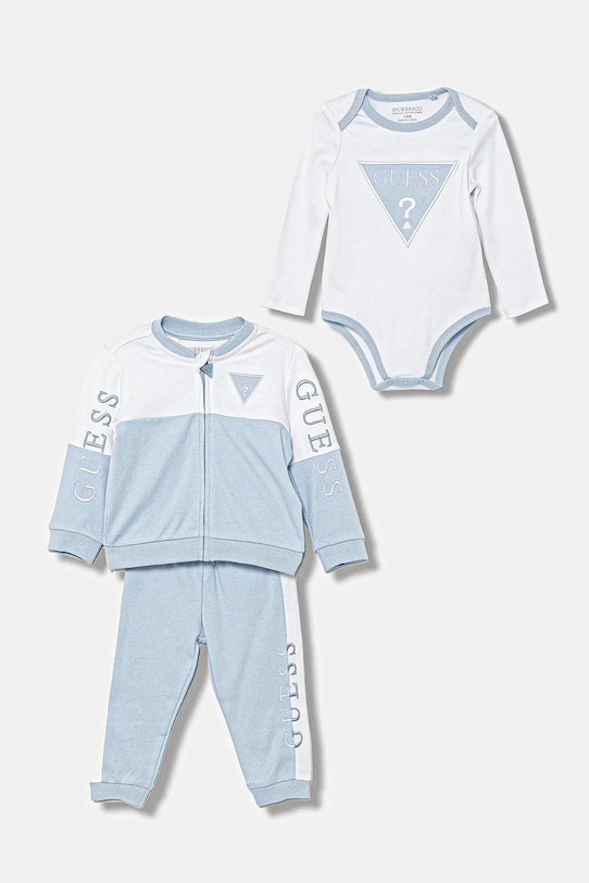 Комплект для новорожденного 3 предмета Guess, синий
Комплект для новорожденного 3 предмета Guess, синий