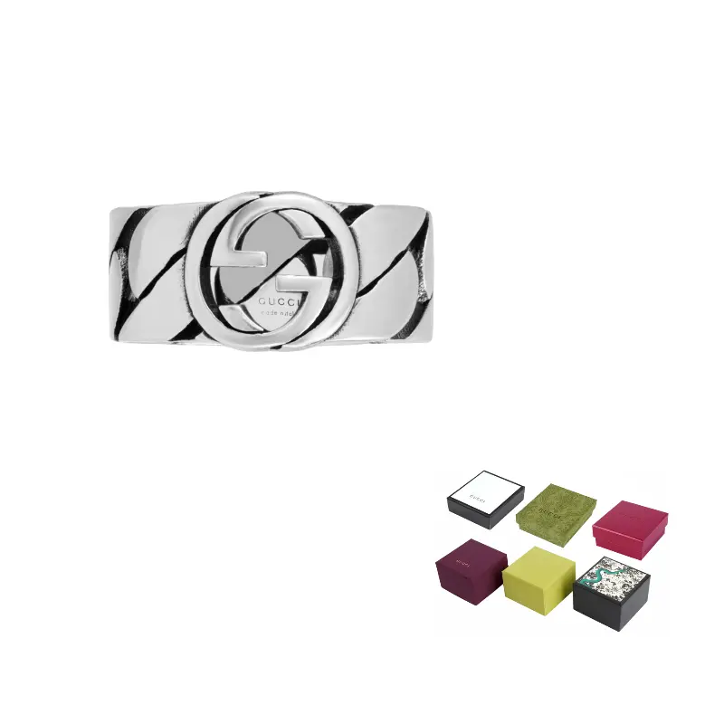 Кольцо с переплетенной буквой G GUCCI, серебряный
Кольцо с переплетенной буквой G GUCCI, серебряный