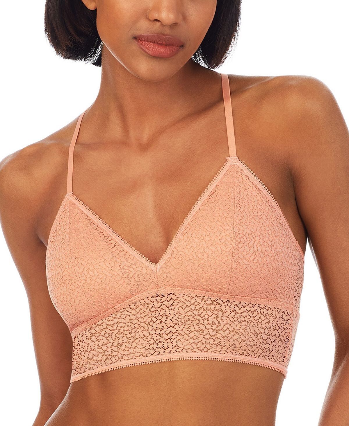 Удлиненный кружевной бюстгальтер Modern DK4021 DKNY
Удлиненный кружевной бюстгальтер Modern DK4021 DKNY