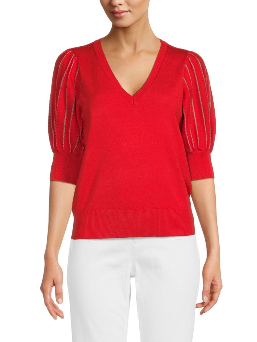 Свитер с рукавами-фонариками Karl Lagerfeld Paris, цвет Apple
Свитер с рукавами-фонариками Karl Lagerfeld Paris, цвет Apple