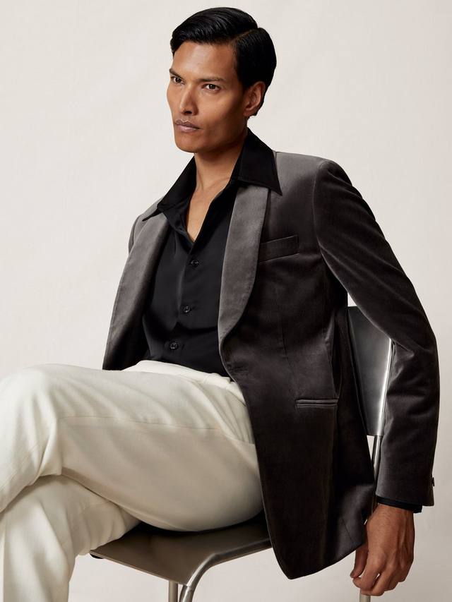 Маунт вельветовый однобортный блейзер Reiss, Grey
Маунт вельветовый однобортный блейзер Reiss, Grey