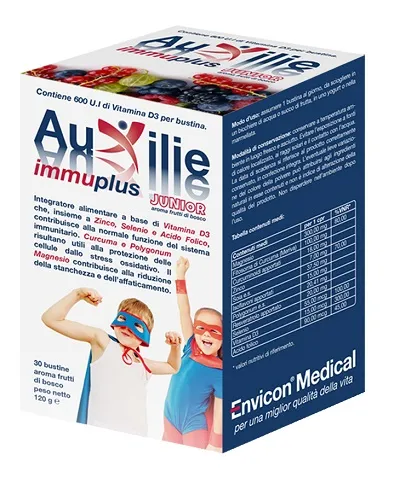 Добавка Auxilie Immuplus Junior 30 пакетиков
Добавка Auxilie Immuplus Junior 30 пакетиков