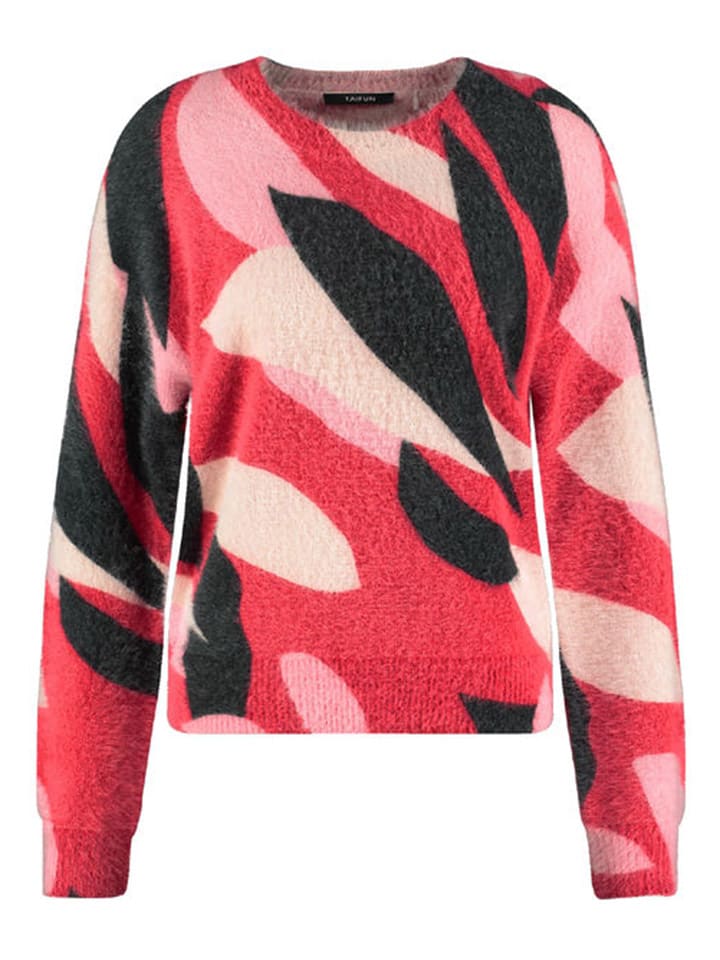 Свитер красно-черного цвета TAIFUN
Свитер красно-черного цвета TAIFUN