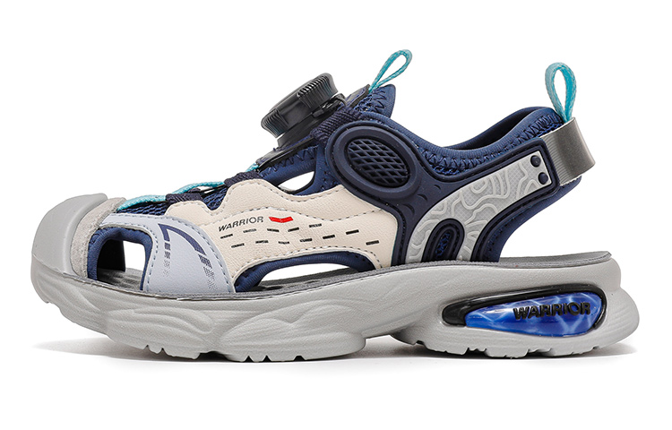 Детские сандалии WARRIOR, синий/бежевый
Детские сандалии WARRIOR, синий/бежевый