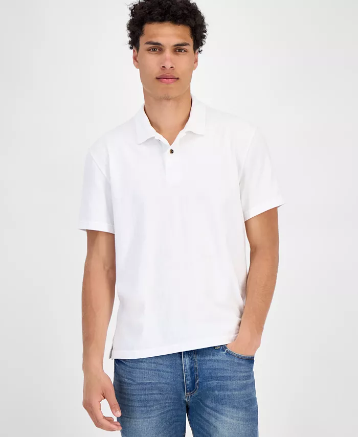 Мужская поло с коротким рукавом в эффекте выгоревшего на солнце Sun + Stone, белый
Мужская поло с коротким рукавом в эффекте выгоревшего на солнце Sun + Stone, белый