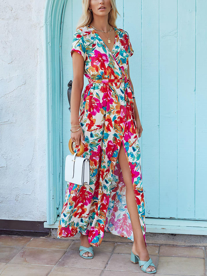 Длинное платье Milan Kiss, красочный
Длинное платье Milan Kiss, красочный