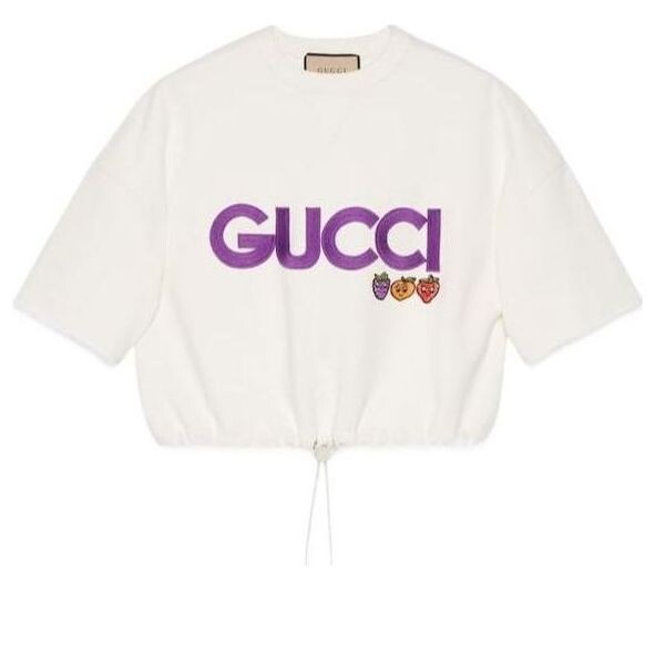 Свитер cotton jersey sweatshirt with patch 'off white' Gucci, белый
Свитер cotton jersey sweatshirt with patch 'off white' Gucci, белый