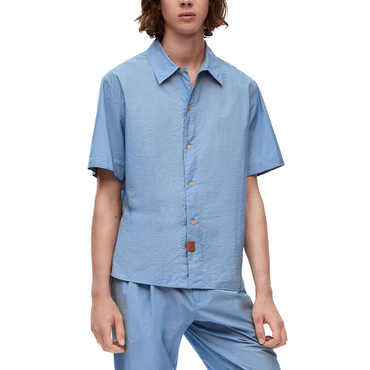 Рубашка мужская синяя Loewe, синий
Рубашка мужская синяя Loewe, синий