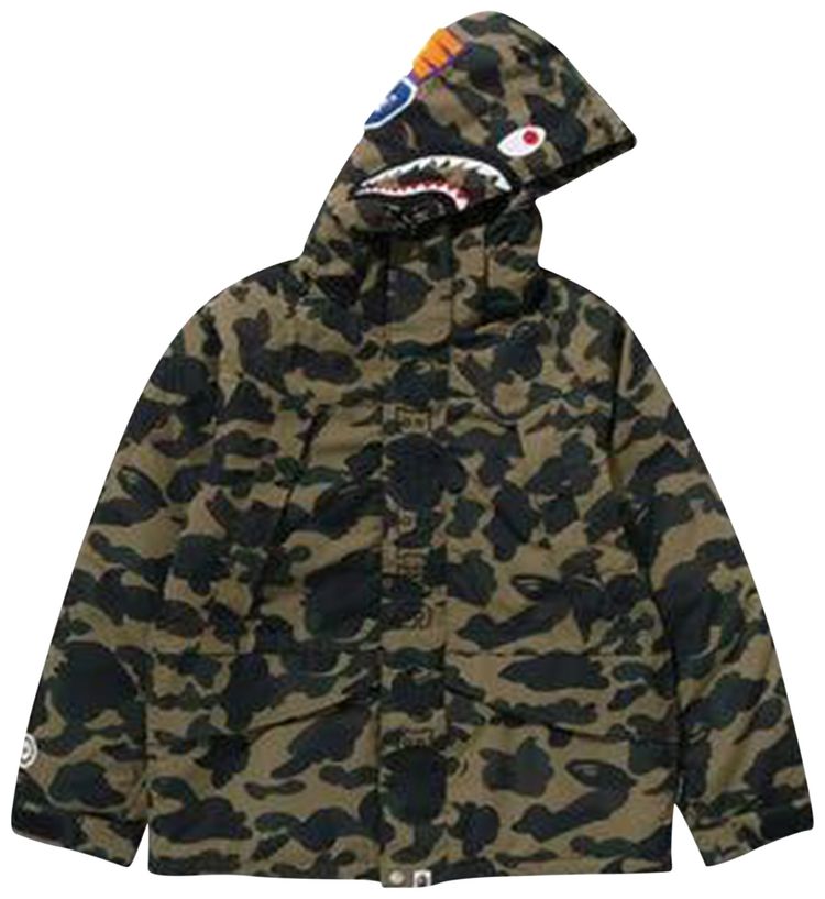 Куртка для сноуборда BAPE 1st Camo Shark, зеленый
Куртка для сноуборда BAPE 1st Camo Shark, зеленый
