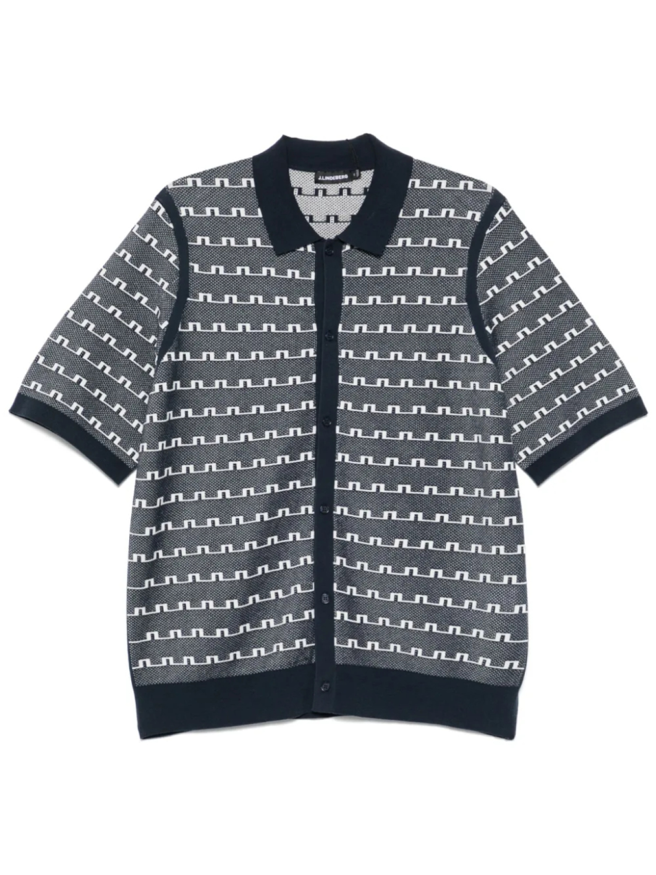 J.Lindeberg жаккардовая рубашка Rolando с логотипом, синий
J.Lindeberg жаккардовая рубашка Rolando с логотипом, синий