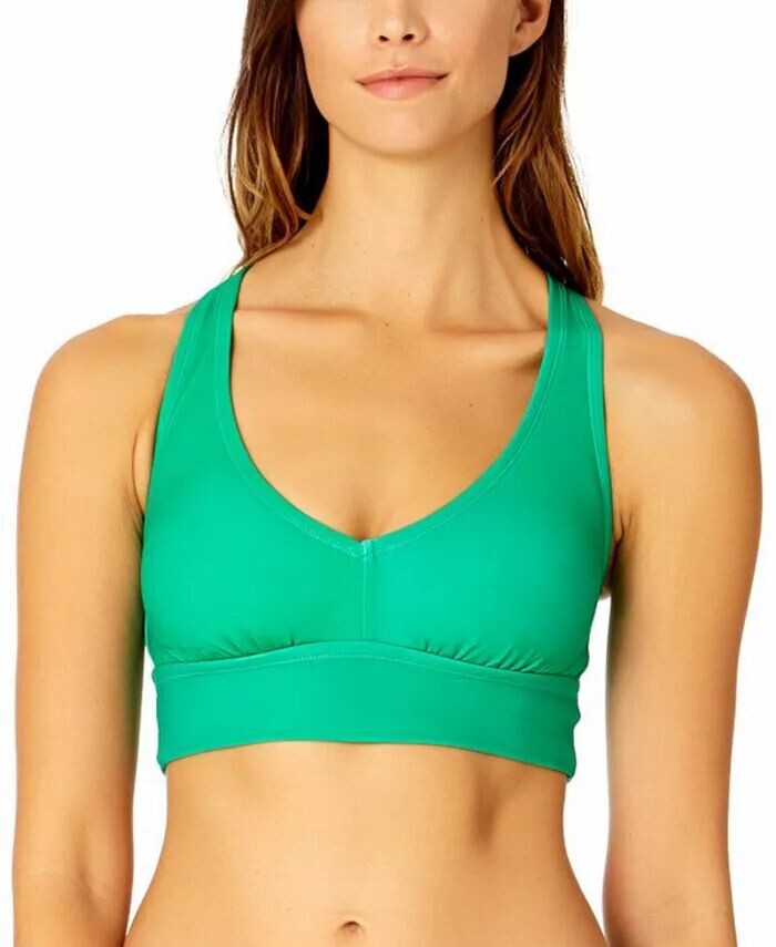 Женский однотонный купальник с бюстгальтером с лямкой на бретельках Coppersuit, зеленый
Женский однотонный купальник с бюстгальтером с лямкой на бретельках Coppersuit, зеленый