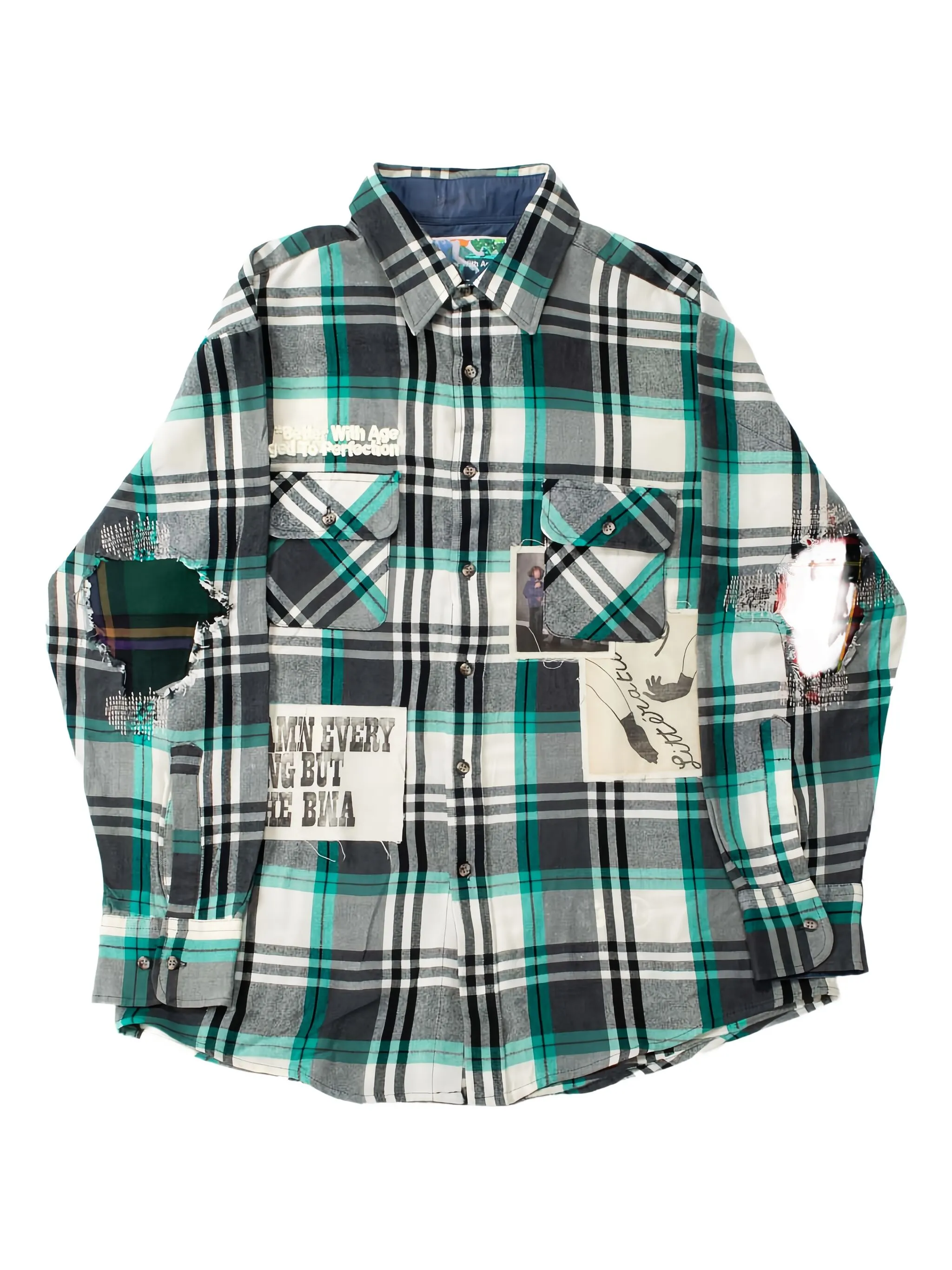 Рубашка Muir Repair с нашивкой Better With Age, зеленый
Рубашка Muir Repair с нашивкой Better With Age, зеленый