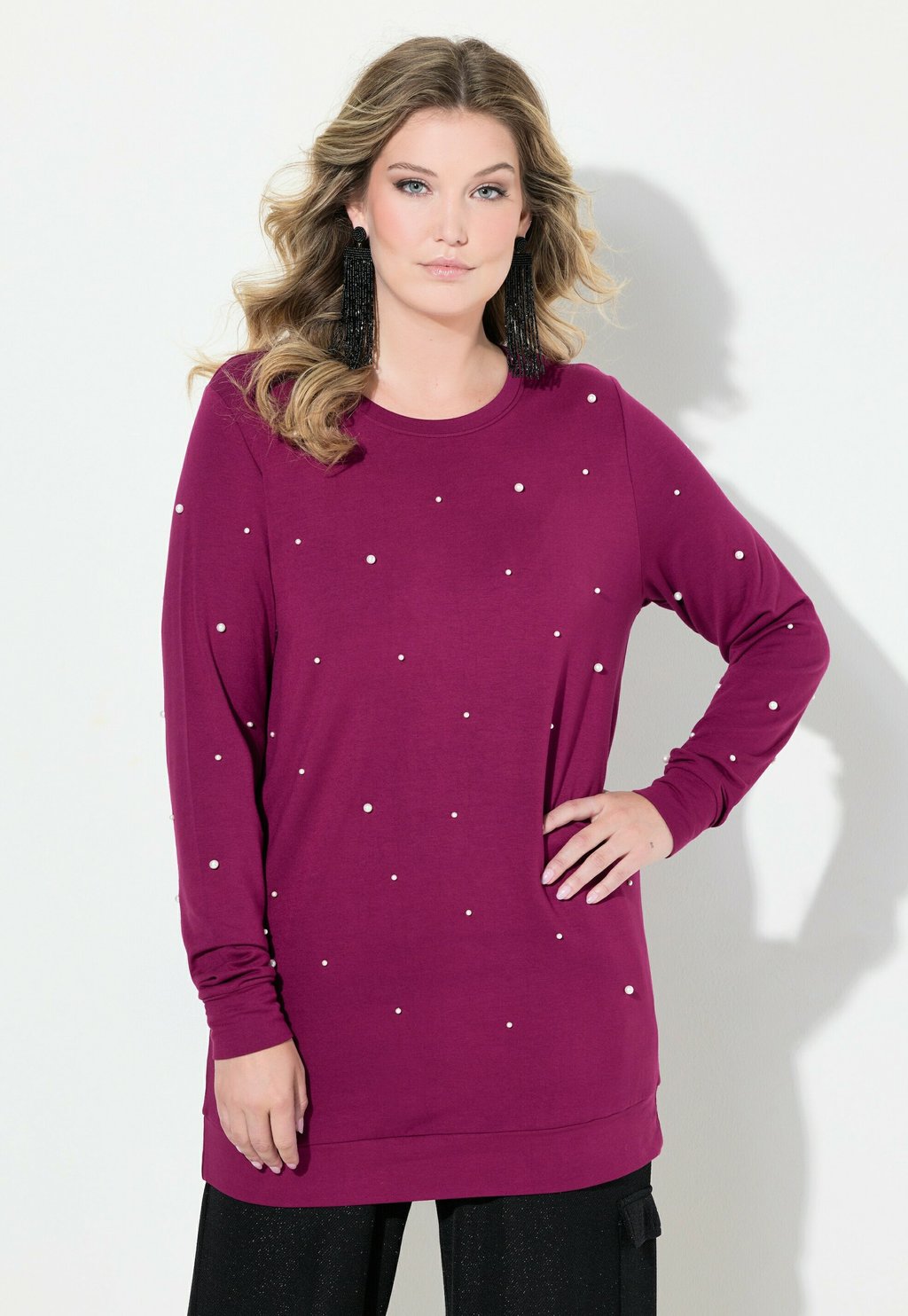 Толстовка DECORATIVE MIAMODA, фиолетовый
Толстовка DECORATIVE MIAMODA, фиолетовый