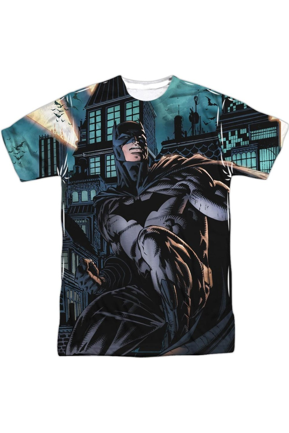 Футболка с коротким рукавом из полиэстера для взрослых «Бэтмен идет за тобой» Gildan, белый
Футболка с коротким рукавом из полиэстера для взрослых «Бэтмен идет за тобой» Gildan, белый