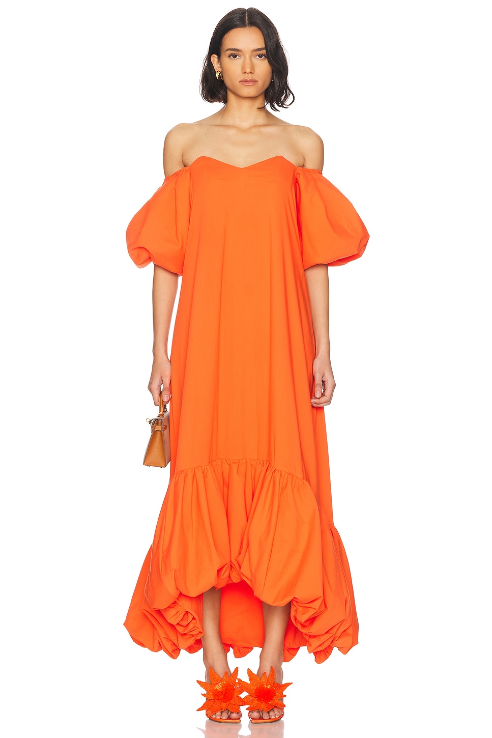 Платье миди Lucia с асимметричным подолом и пузырьком Caroline Constas, Flame
Платье миди Lucia с асимметричным подолом и пузырьком Caroline Constas, Flame