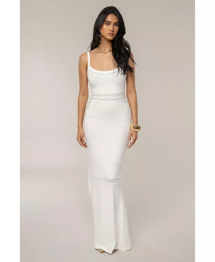 Женское платье макси Lumen Knit JLUXLABEL, слоновая кость/кремовый
Женское платье макси Lumen Knit JLUXLABEL, слоновая кость/кремовый