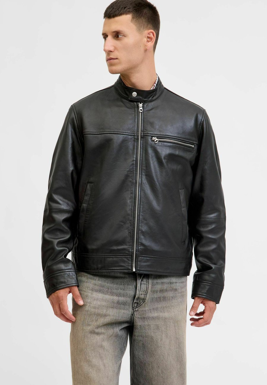 Куртка Jack & Jones Leather jacket, Black
Куртка Jack & Jones Leather jacket, Black
