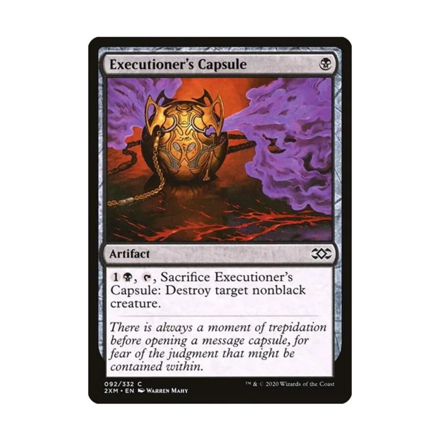 CCG Капсула палача (С), MTG - Double Masters
CCG Капсула палача (С), MTG - Double Masters