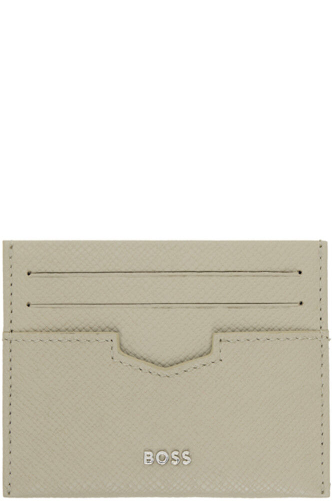Визитница из бежевой тисненой кожи BOSS
Визитница из бежевой тисненой кожи BOSS