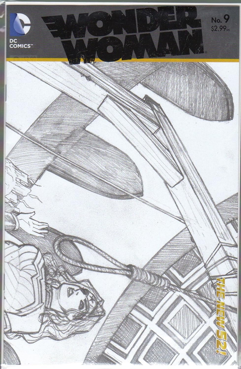 Wonder Woman Vol.4 #9 "Black & White Sketch Variant" (DC COMICS)
Wonder Woman Vol.4 #9 "Black & White Sketch Variant" (DC COMICS)
