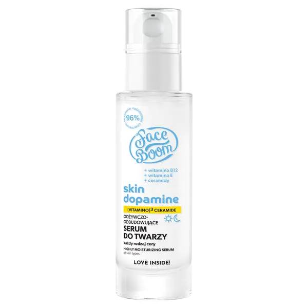 Питательная и восстанавливающая сыворотка для лица, 30 мл Faceboom Skin dopamine
Питательная и восстанавливающая сыворотка для лица, 30 мл Faceboom Skin dopamine