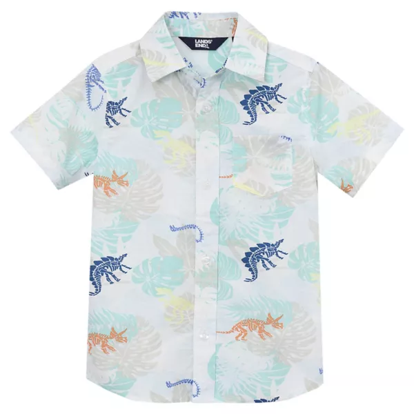 Рубашка из поплина с коротким рукавом для мальчиков 2–20 лет Lands' End, цвет dino adventure
Рубашка из поплина с коротким рукавом для мальчиков 2–20 лет Lands' End, цвет dino adventure