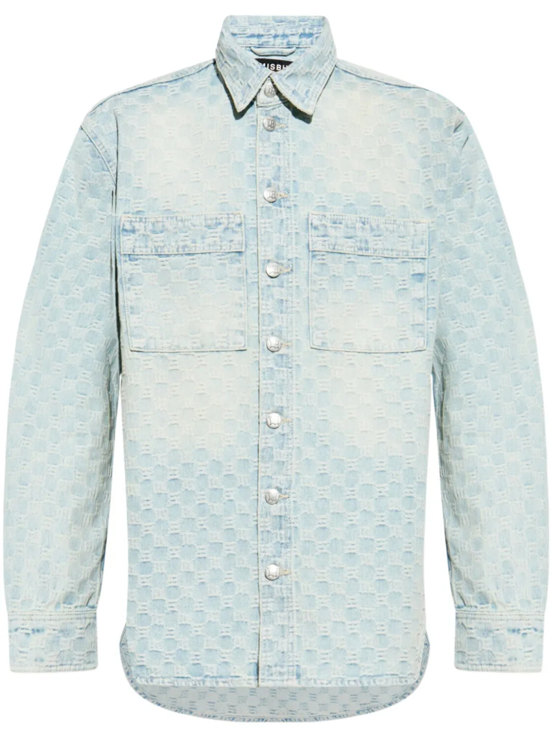 Рубашка с монограммой MISBHV, синий
Рубашка с монограммой MISBHV, синий