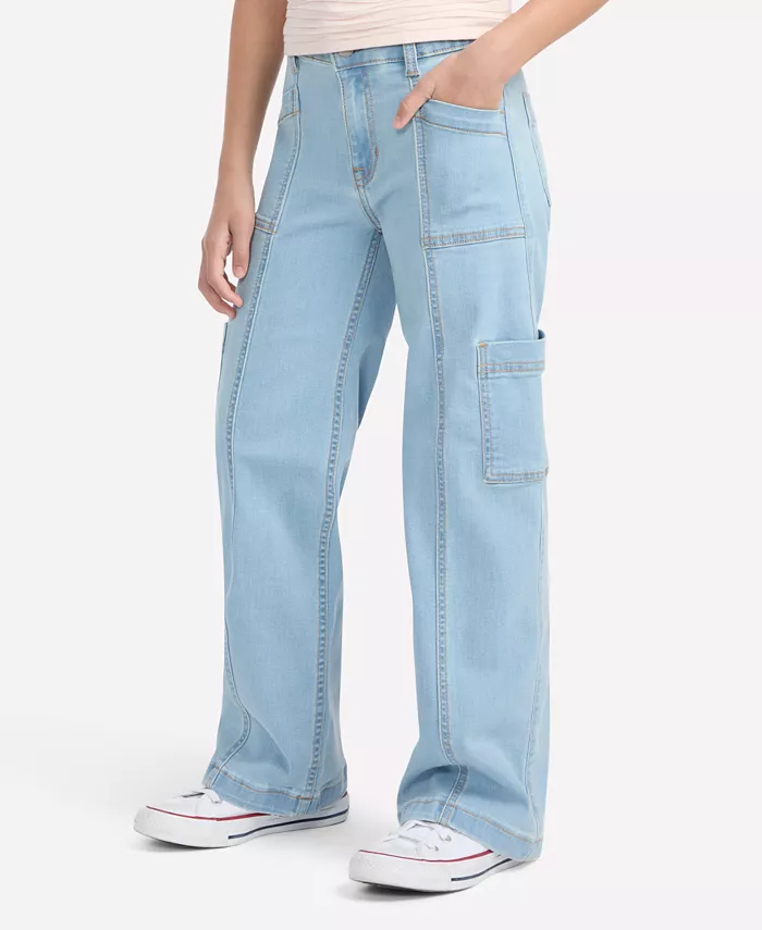 Джинсы женские с высокой талией и широкими штанинами abercrombie kids, синий
Джинсы женские с высокой талией и широкими штанинами abercrombie kids, синий