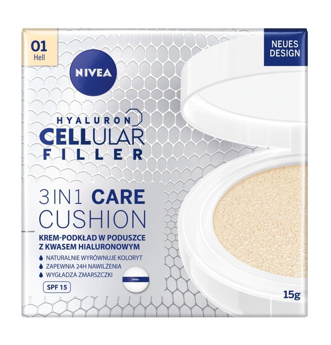 Nivea Hyaluron Cellular Filler крем-основа для лица, 16 g
Nivea Hyaluron Cellular Filler крем-основа для лица, 16 g