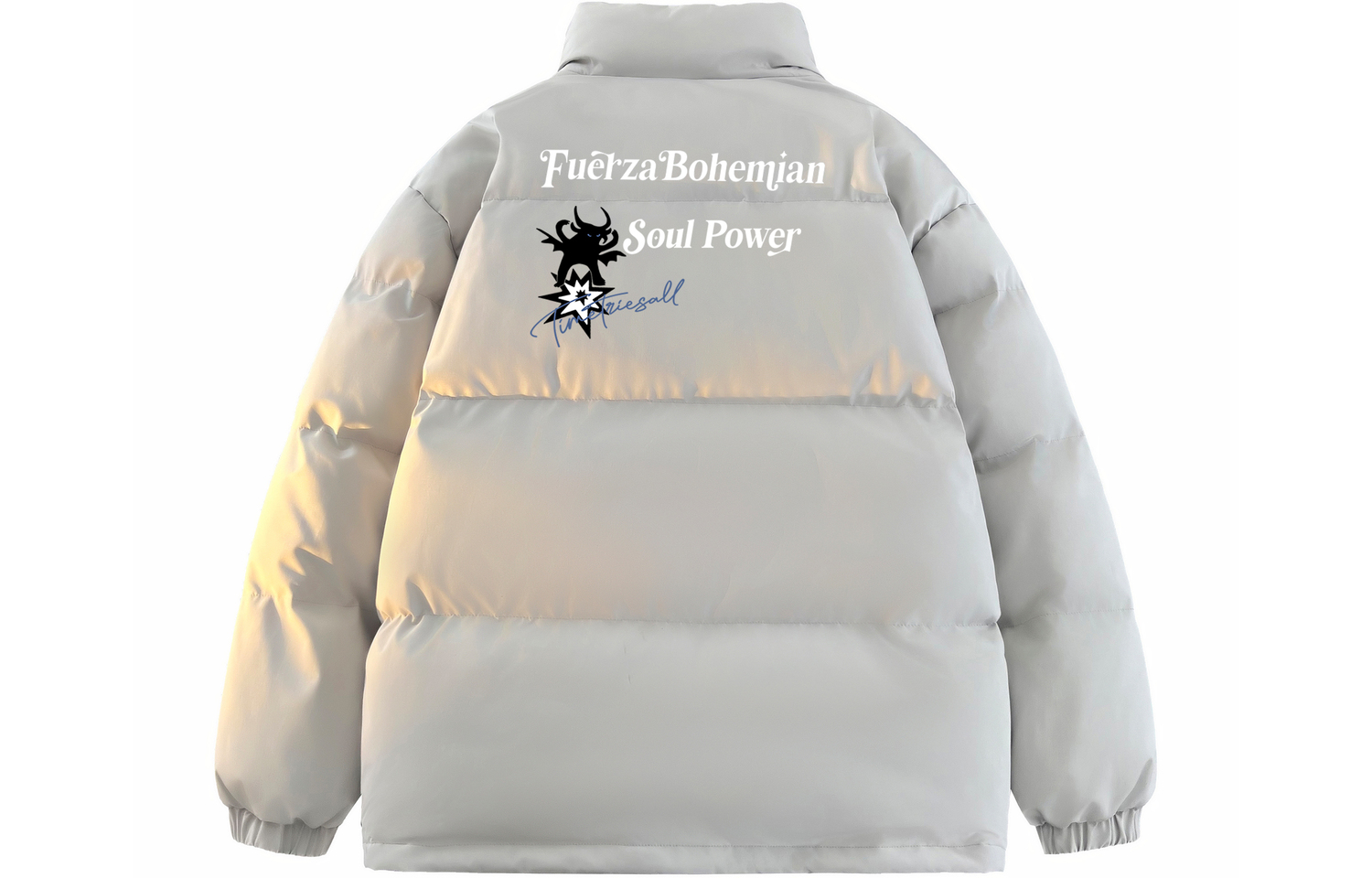 FUERZA Пуховик Unisex, Light Gray 
FUERZA Пуховик Unisex, Light Gray