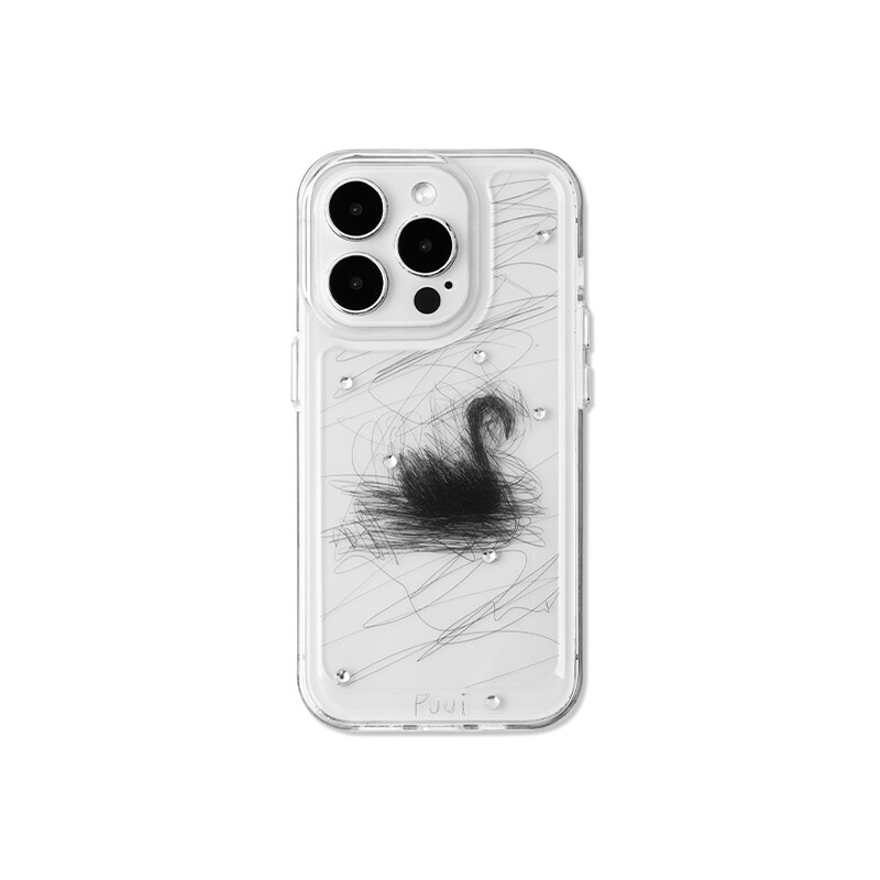Чехол для мобильного телефона PUUI iPhone15promax/14promax/13promax Swan, прозрачный высококачественный черный и белый защитный чехол Apple Puui, Swan Lake - Black - Phone Case
Чехол для мобильного телефона PUUI iPhone15promax/14promax/13promax Swan, прозрачный высококачественный черный и белый защитный чехол Apple Puui, Swan Lake - Black - Phone Case