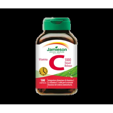 Jamieson Vitamin C 1000 с замедленным высвобождением, Добавка Biovita Srl 
Jamieson Vitamin C 1000 с замедленным высвобождением, Добавка Biovita Srl
