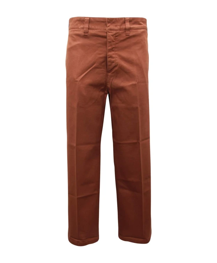 Укороченные брюки итальянского производства, изготовленные в Италии. Department Five, коричневый
Укороченные брюки итальянского производства, изготовленные в Италии. Department Five, коричневый