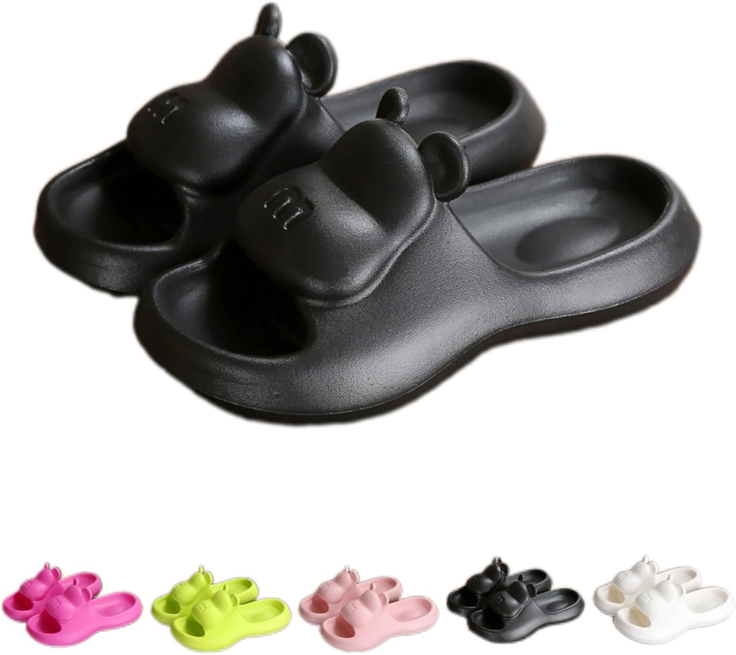 Тапочки NTRUEML Bear для ванной, мягкие тапочки для женщин, летние домашние тапочки, модные милые для пары, мужские, черный
Тапочки NTRUEML Bear для ванной, мягкие тапочки для женщин, летние домашние тапочки, модные милые для пары, мужские, черный