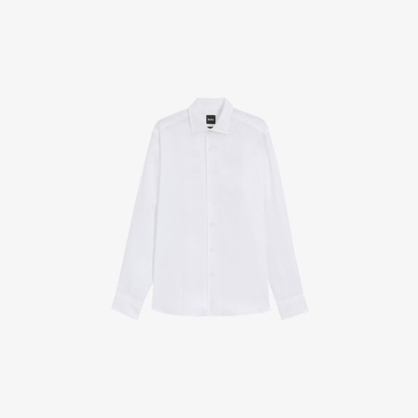 Рубашка Beckham x BOSS на пуговицах из льна классического кроя, белый
Рубашка Beckham x BOSS на пуговицах из льна классического кроя, белый