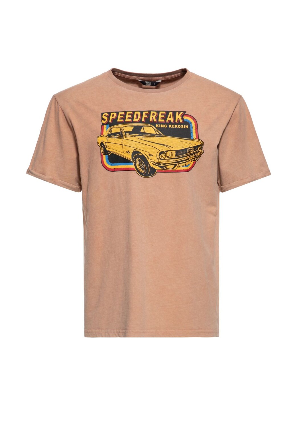 Рубашка с принтом Speedfreak Acid-Washed KING KEROSIN, цвет Latte Macchiato
Рубашка с принтом Speedfreak Acid-Washed KING KEROSIN, цвет Latte Macchiato