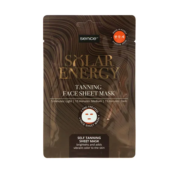 Маска для лица для загара Solar Energy Sence Beauty, 20 ml
Маска для лица для загара Solar Energy Sence Beauty, 20 ml