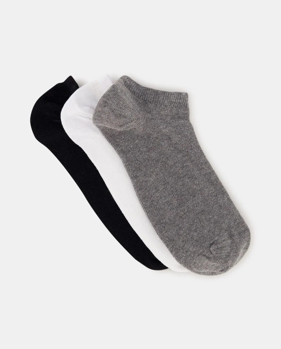 Набор из трех невидимых девичьих носков однотонного цвета Cotton Juice, многоцветный
Набор из трех невидимых девичьих носков однотонного цвета Cotton Juice, многоцветный