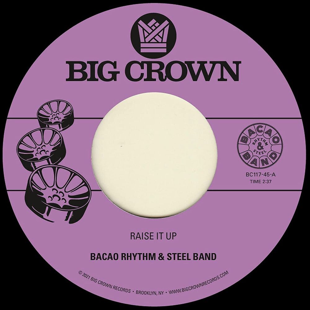 Виниловая пластинка LP Raise It Up / Space (7") - Bacao Rhythm & Steel Band
Виниловая пластинка LP Raise It Up / Space (7") - Bacao Rhythm & Steel Band