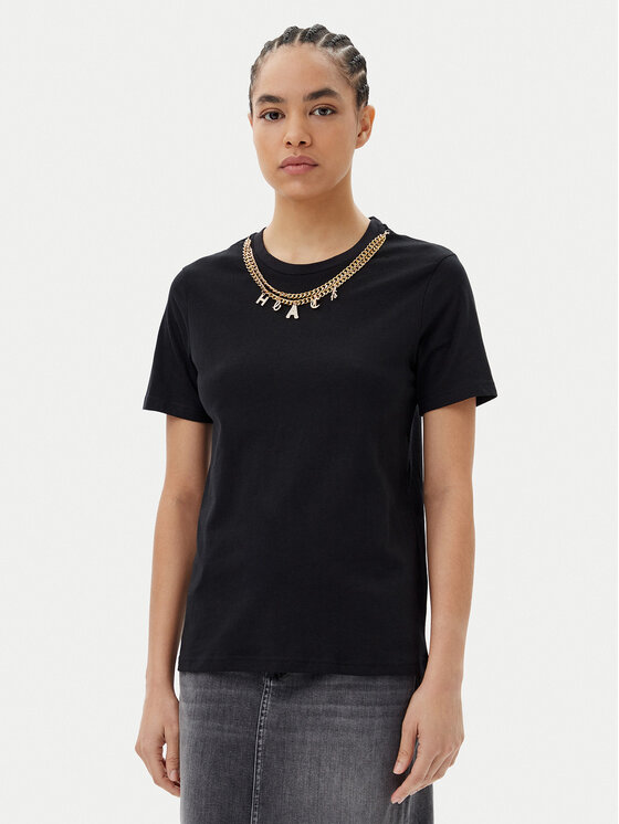 Футболка обычного кроя GPP25098TS Silvian Heach, черный
Футболка обычного кроя GPP25098TS Silvian Heach, черный