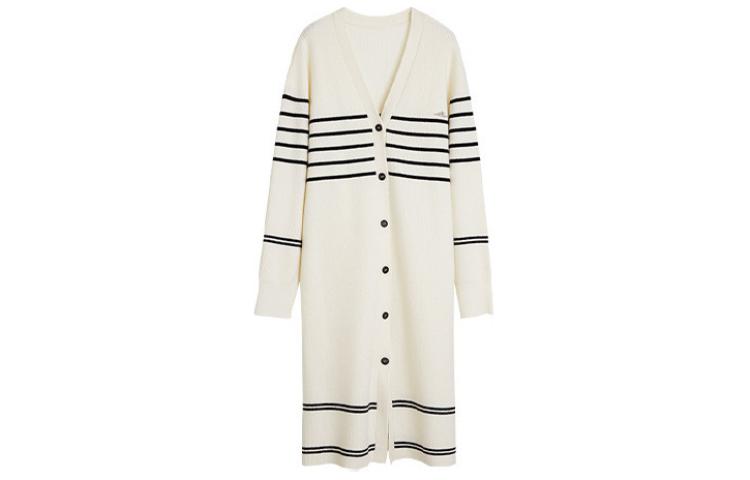 ELLE Свитер женский Ecru V-образный вырез умеренный кардиган
ELLE Свитер женский Ecru V-образный вырез умеренный кардиган