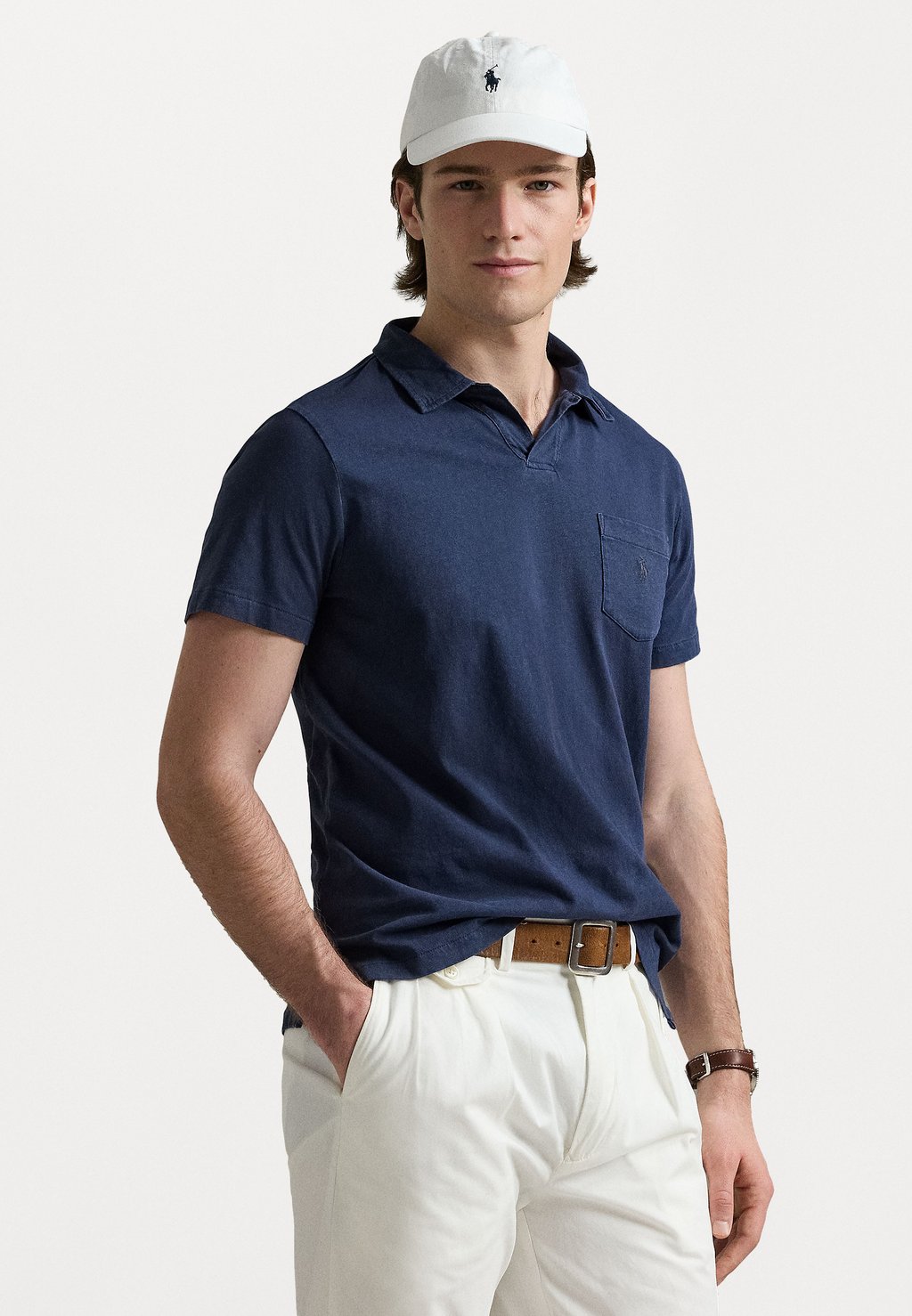 Футболка с принтом STANDARD FIT COTTON LINEN POLO SHIRT Polo Ralph Lauren, темно-синий
Футболка с принтом STANDARD FIT COTTON LINEN POLO SHIRT Polo Ralph Lauren, темно-синий